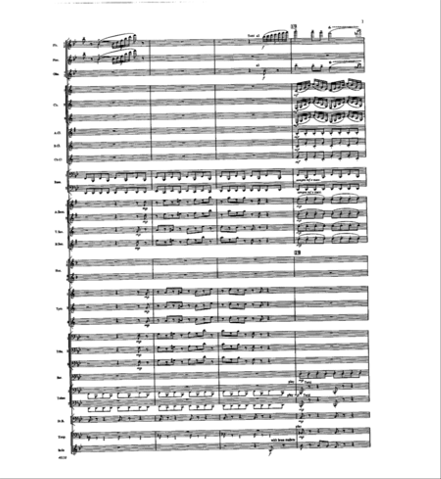 Selections from the Nutcracker Suite Concert Band scores gallery preview page 5