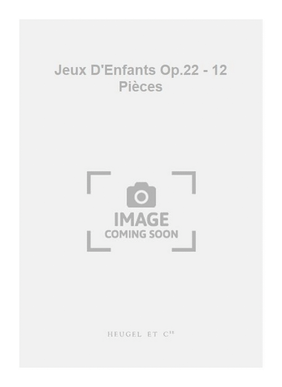 Jeux D'Enfants Op.22 - 12 Pièces Piano Duet scores gallery preview page 1