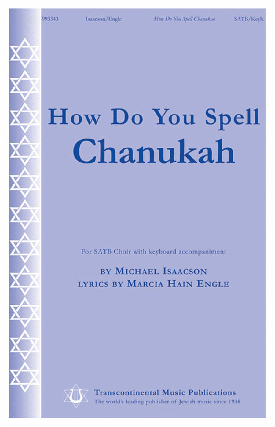 How Do You Spell Chanukah? 4-Part scores gallery preview page 1