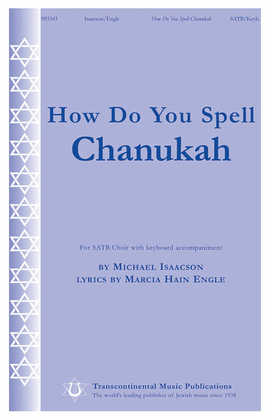 Book cover for How Do You Spell Chanukah?