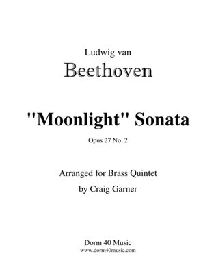 Book cover for "Moonlight" Sonata