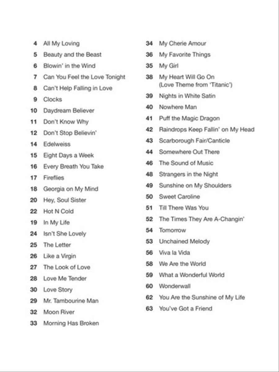 Easy Pop Melodies Easy Pop Melodies Clarinet Solo scores gallery preview page 2