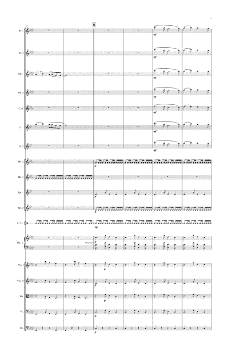 The Dromrdairies Tale Full Orchestra scores gallery preview page 5