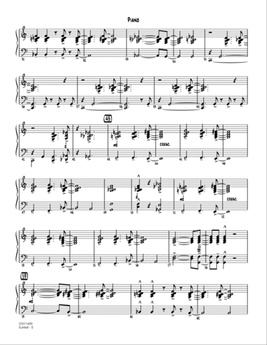 Eureka! - Piano Eureka! - Piano Piano scores gallery preview page 2