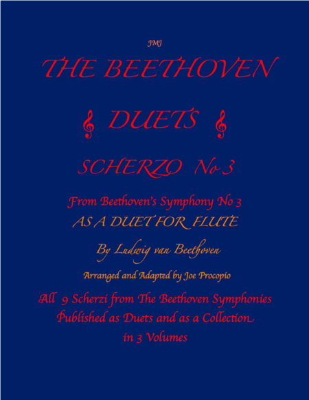 The Beethoven Duets For Flute Scherzo No. 3 image number null