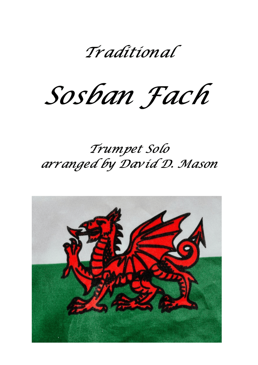 Sosban Fach B-Flat Trumpet scores gallery preview page 1