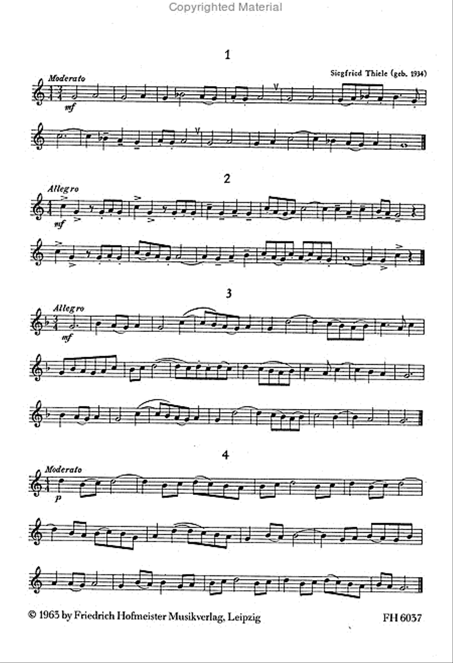 Flötenstudien im alten und neuen Stil, Band 1 Flute scores gallery preview page 2