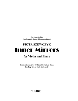 Book cover for Inner Mirrors for Violin and Piano