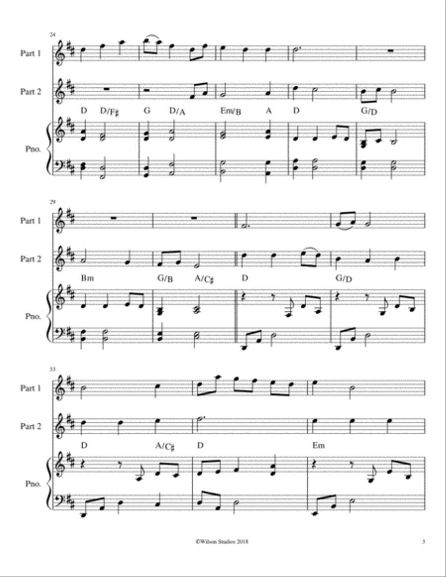 Be Thou My Vision Flute scores gallery preview page 3