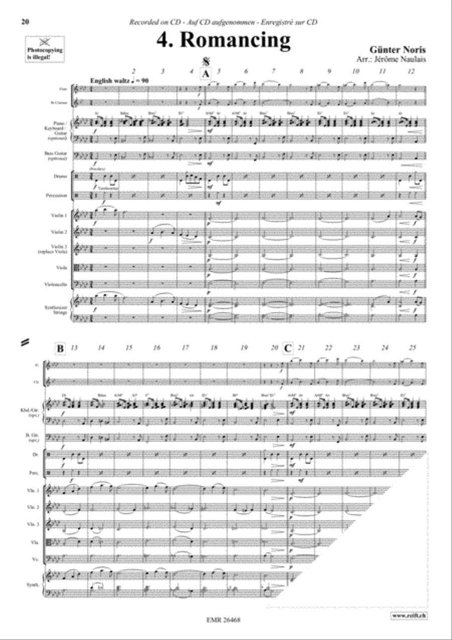 Let's Dance Volume 4 Woodwind Ensemble scores gallery preview page 6