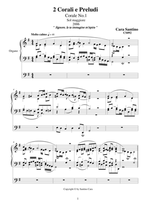 2 Chorales and Preludes for organ - CS092