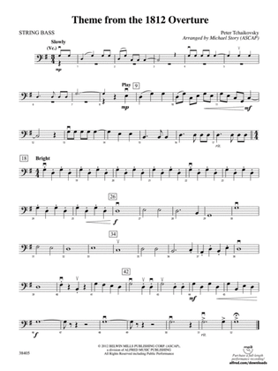 Theme from the "1812 Overture": String Bass