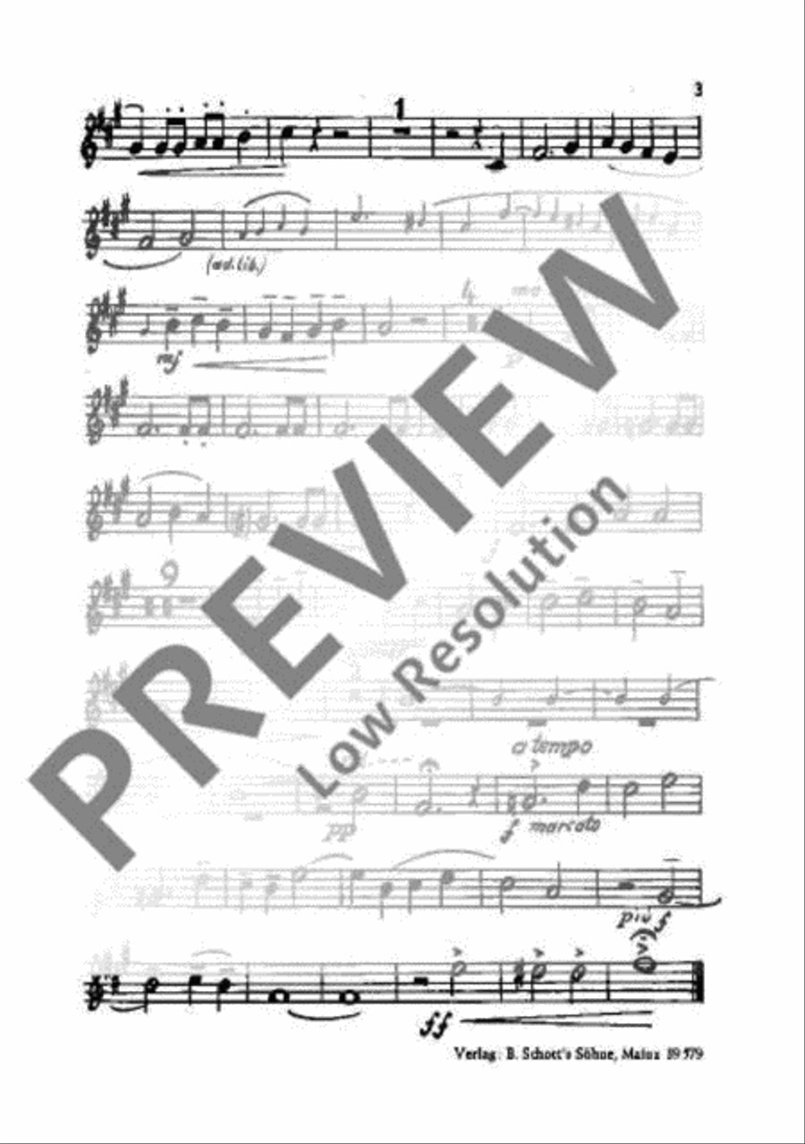 Wandspruch-Kantate TTBB scores gallery preview page 19
