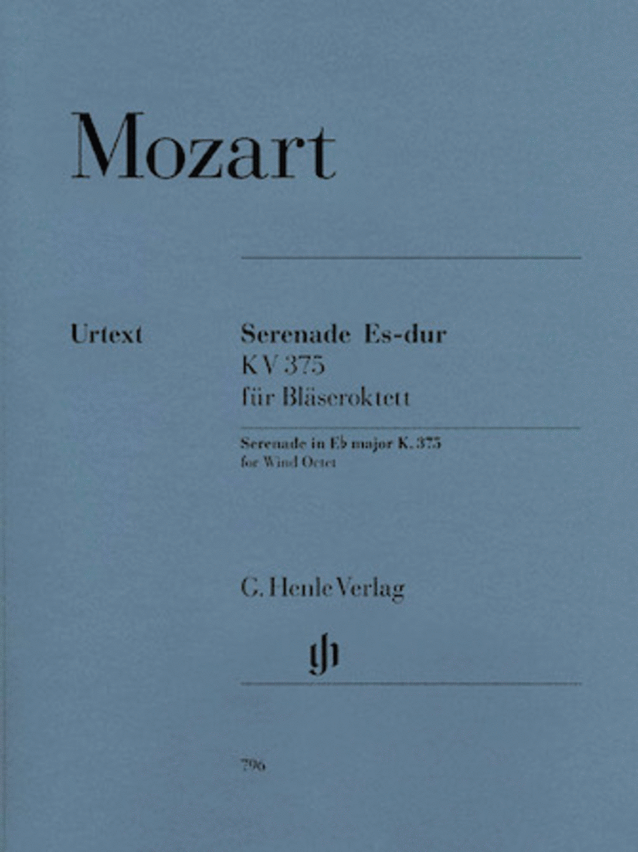 Serenade in E-flat Major, K. 375 Bassoon scores gallery preview page 1