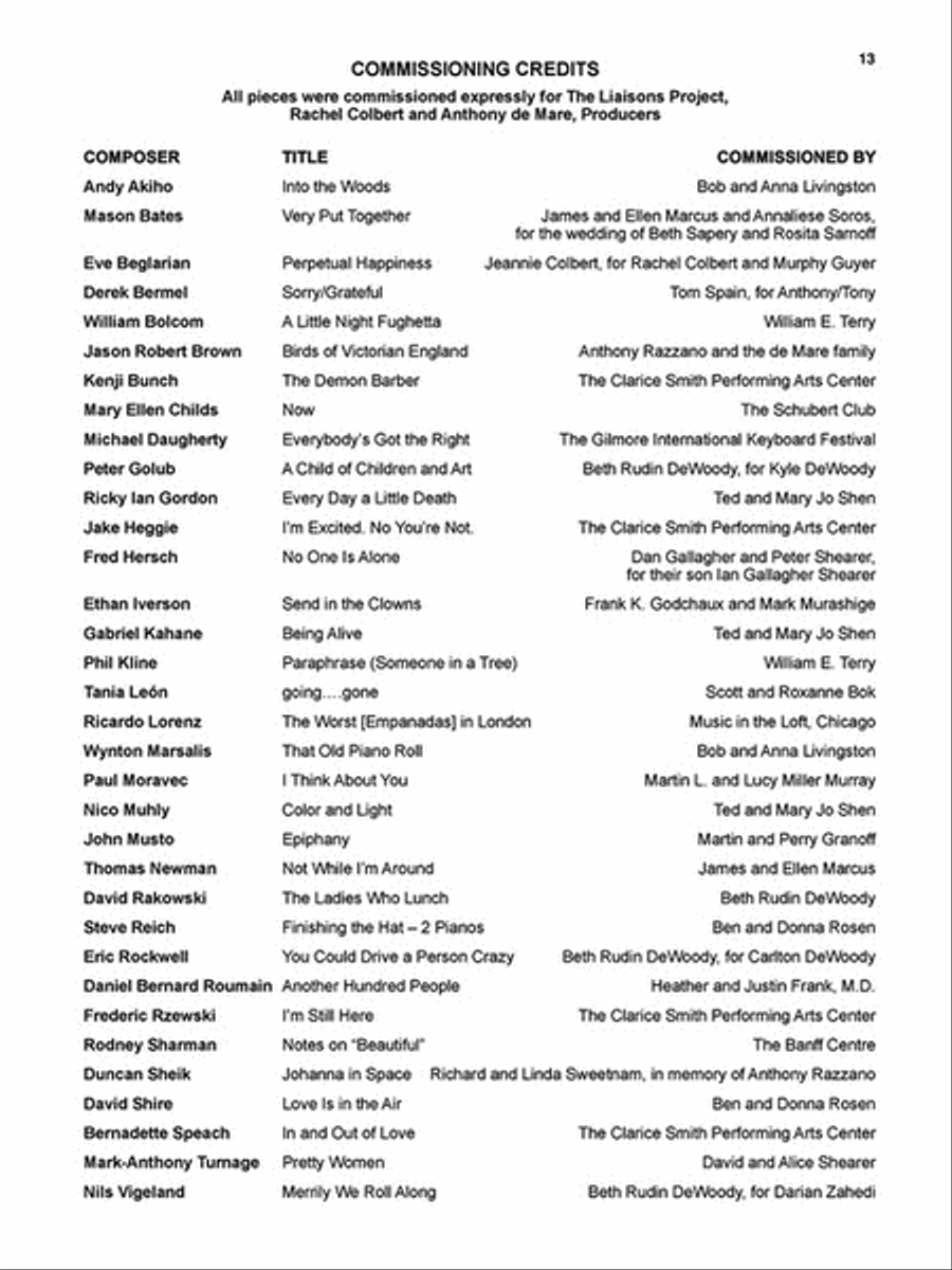 Liaisons - Re-imagining Sondheim from the Piano Piano Solo scores gallery preview page 6