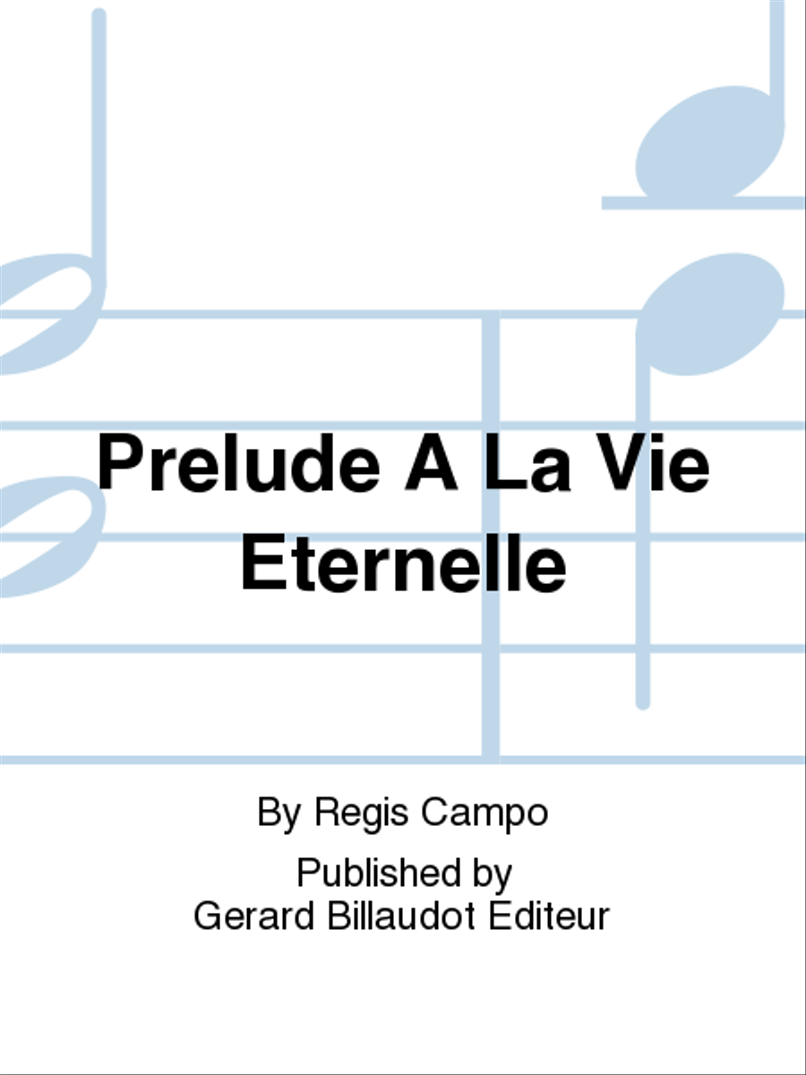 Prelude A La Vie Eternelle Harp scores gallery preview page 1