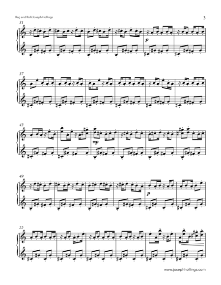 Rag and Roll (for solo piano) image number null