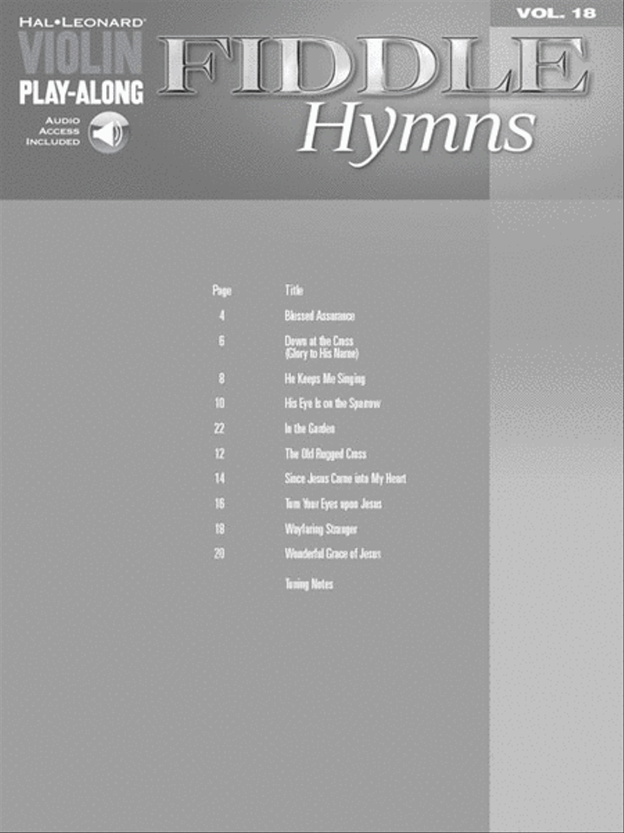 Fiddle Hymns Violin scores gallery preview page 2