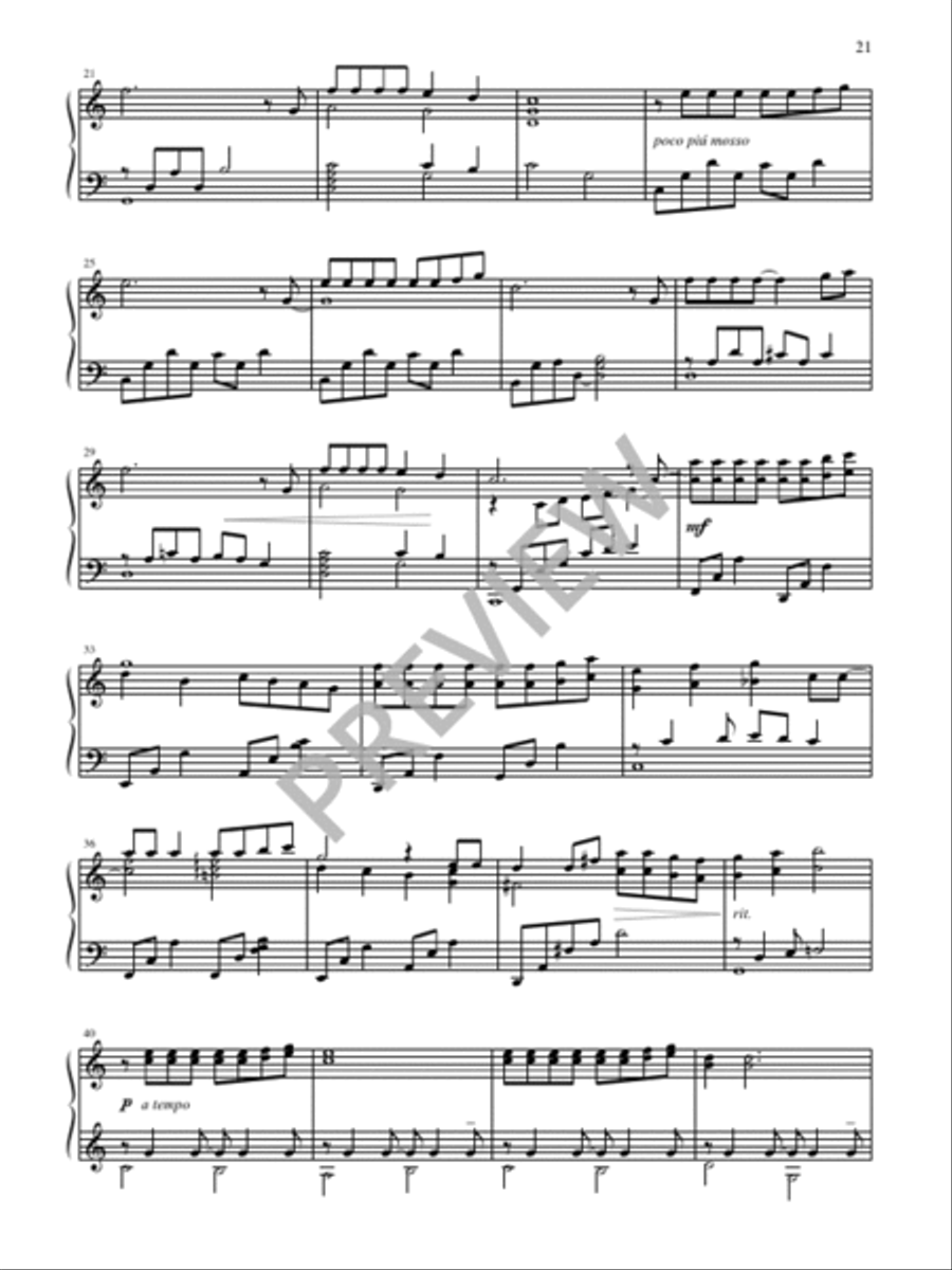 Seasons of Grace - Volume 3 Piano Solo scores gallery preview page 23