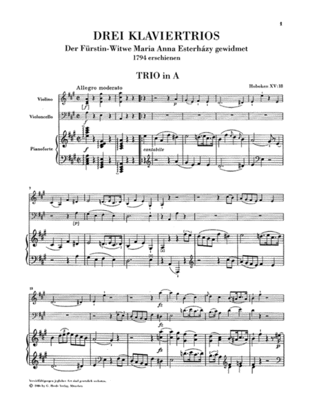 Piano Trios, 3rd Volume