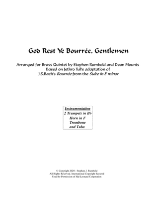 God Rest Ye Bourrée, Gentlemen