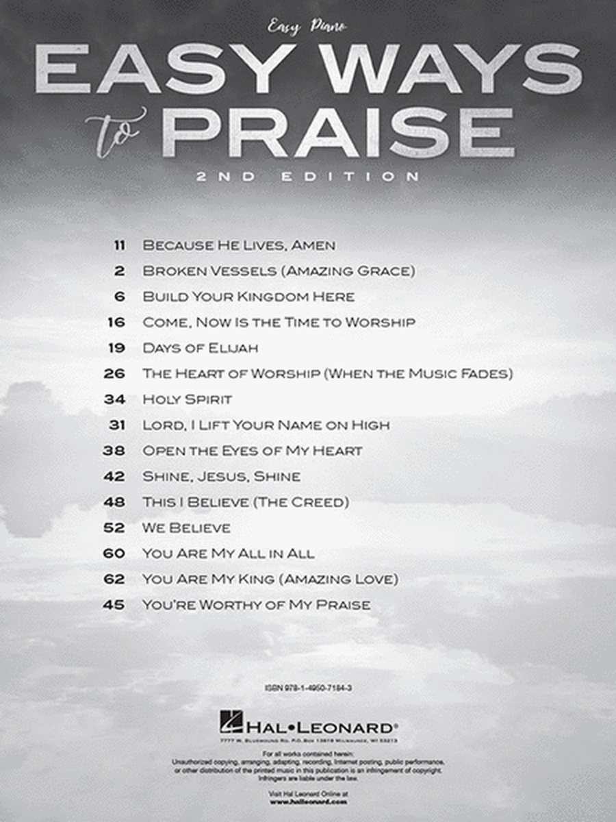 Easy Ways to Praise - 2nd Edition