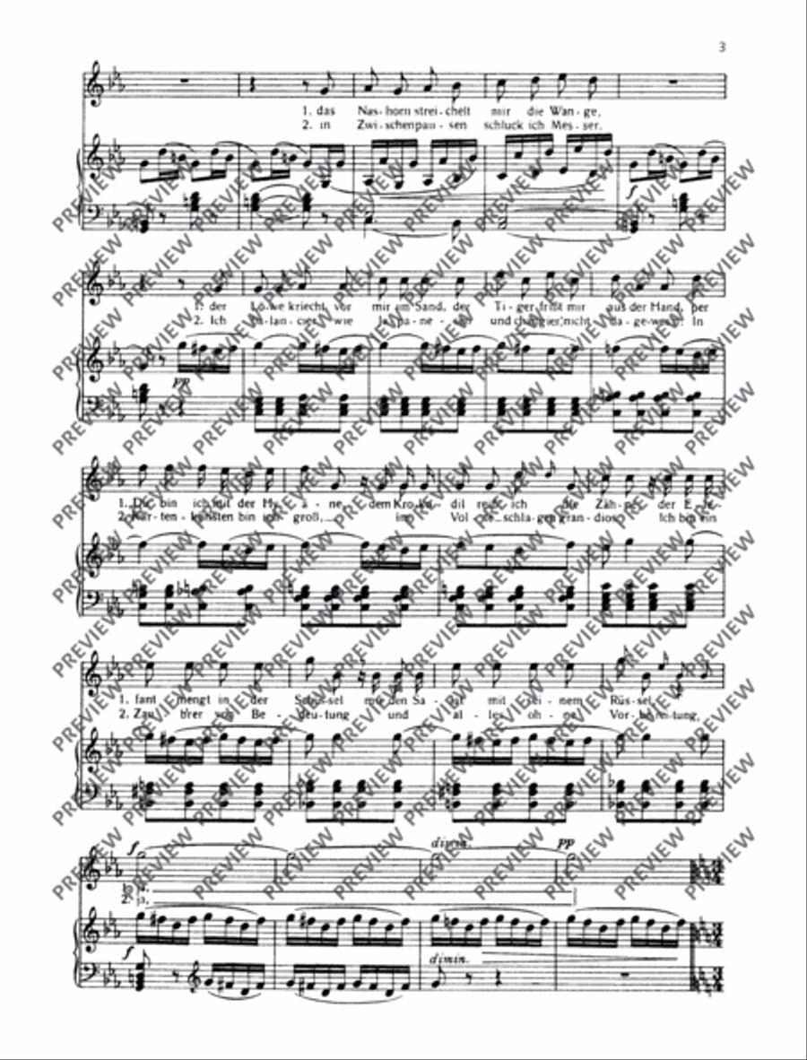 Als flotter Geist Als flotter Geist Voice Solo scores gallery preview page 4