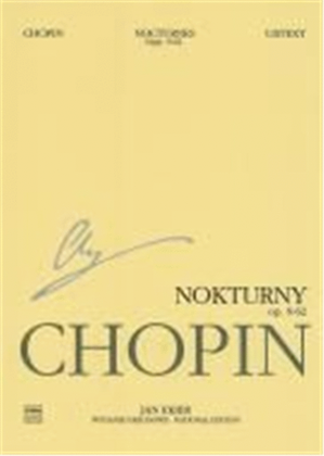 Book cover for Nocturnes, Op. 9,15,27,32,37,48,55,62