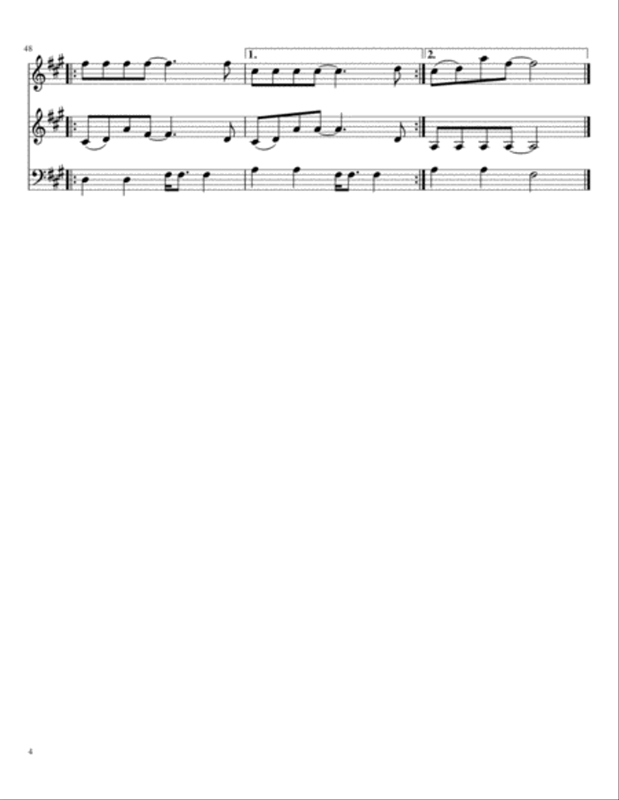 Wonderwall String Trio scores gallery preview page 4