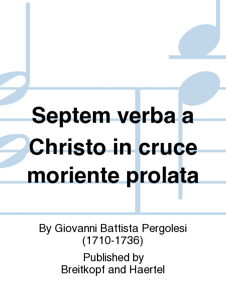 Septem verba a Christo in cruce moriente prolata