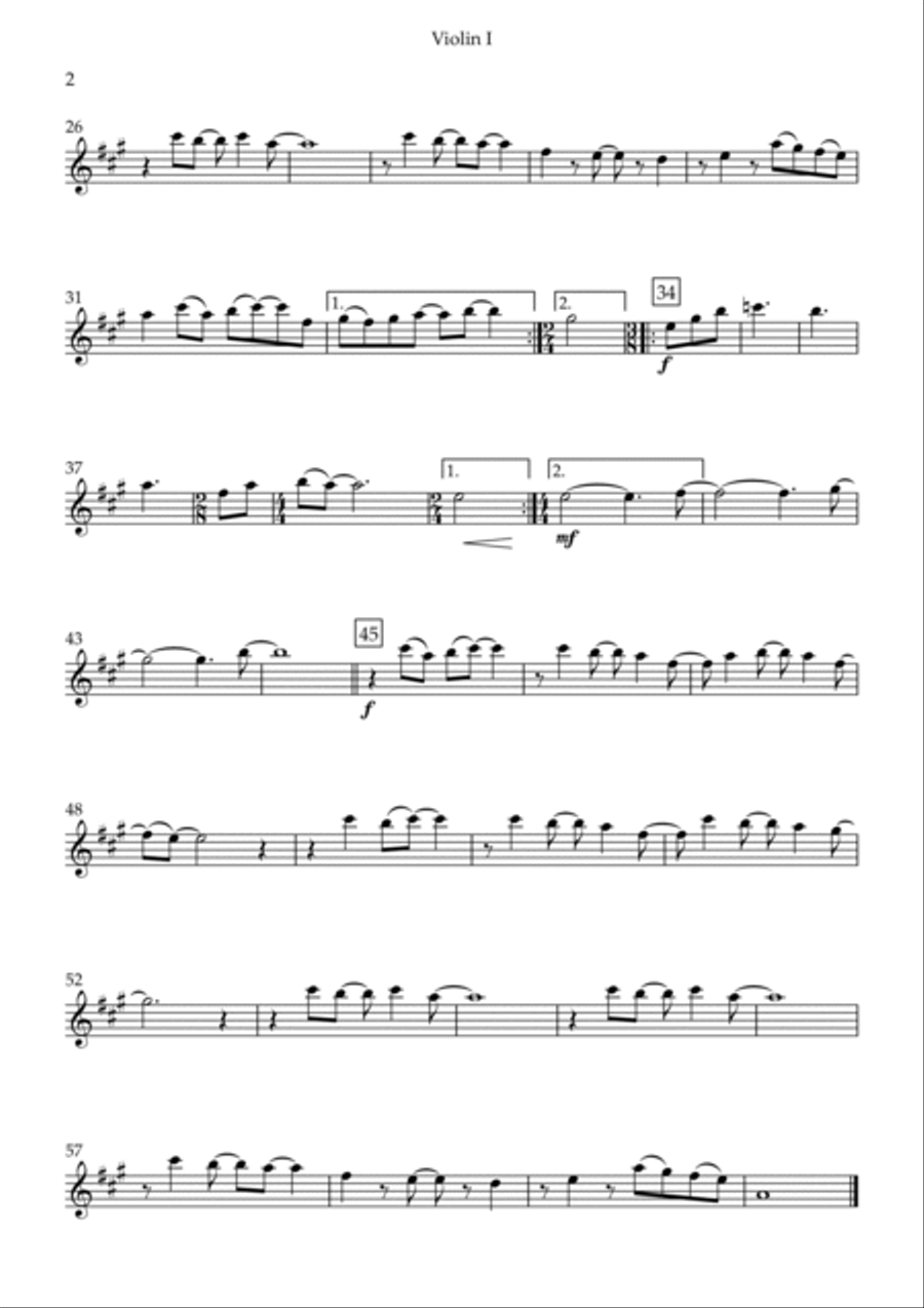 Here Comes The Sun Small Ensemble scores gallery preview page 6