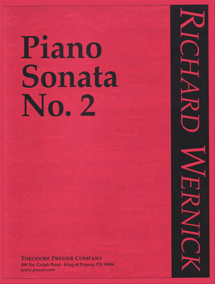 Piano Sonata No. 2 Chamber Music scores gallery preview page 1