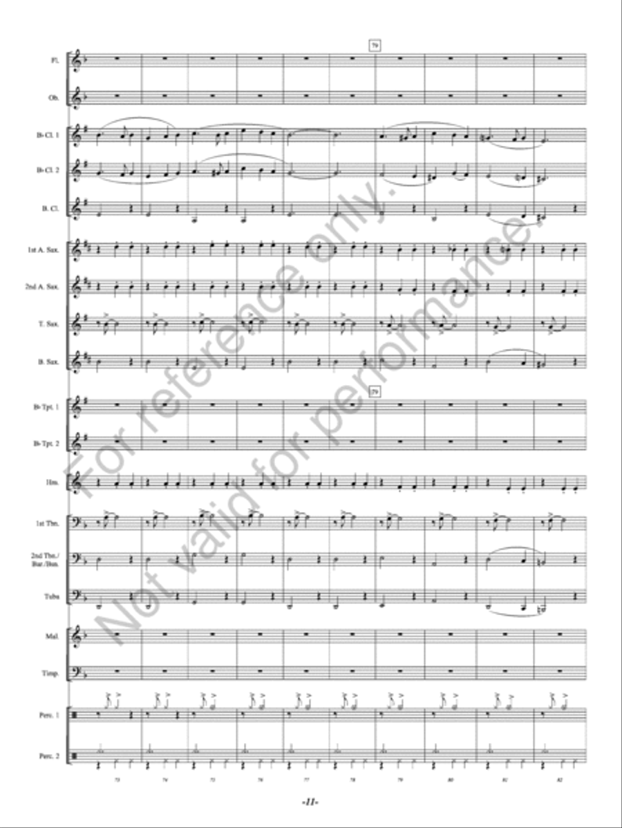 Winterwinds Winterwinds Concert Band scores gallery preview page 12