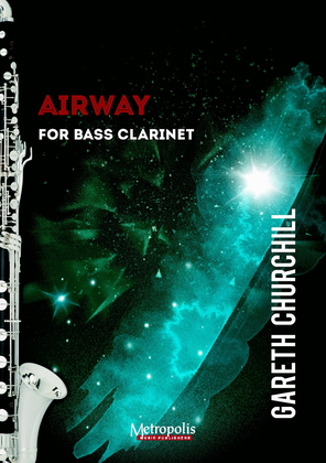 Book cover for Airway for Solo Bass Clarinet