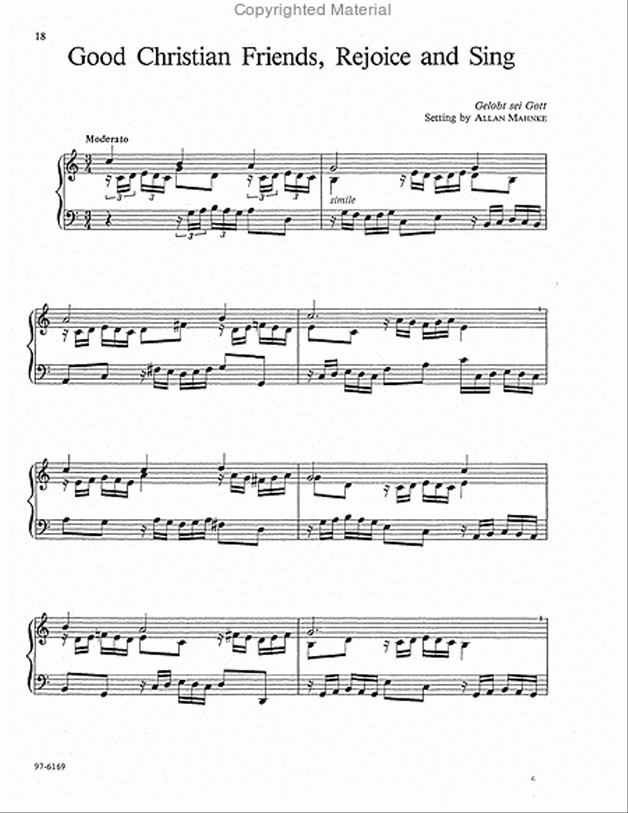 The (Really) Little Organ Book Organ scores gallery preview page 9