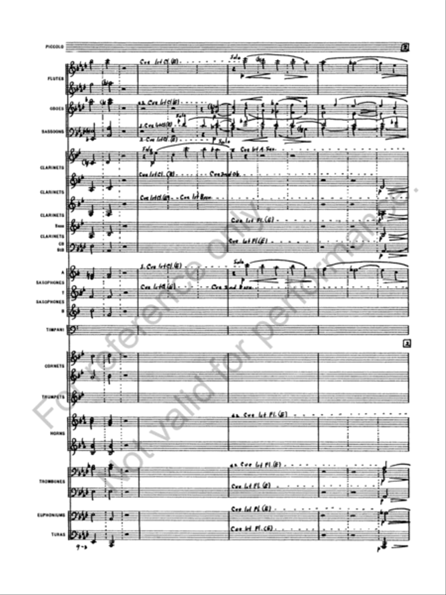 Egmont Egmont Concert Band scores gallery preview page 6