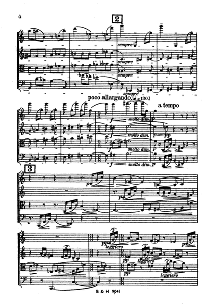 Bartók String Quartet no. 2, Op. 17 (Sz. 67) image number null