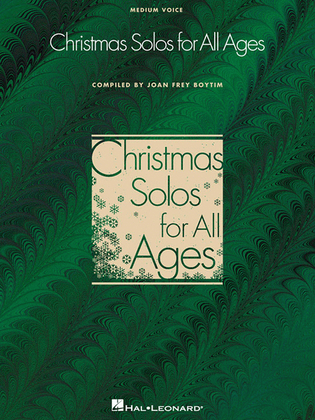 Book cover for Christmas Solos for All Ages