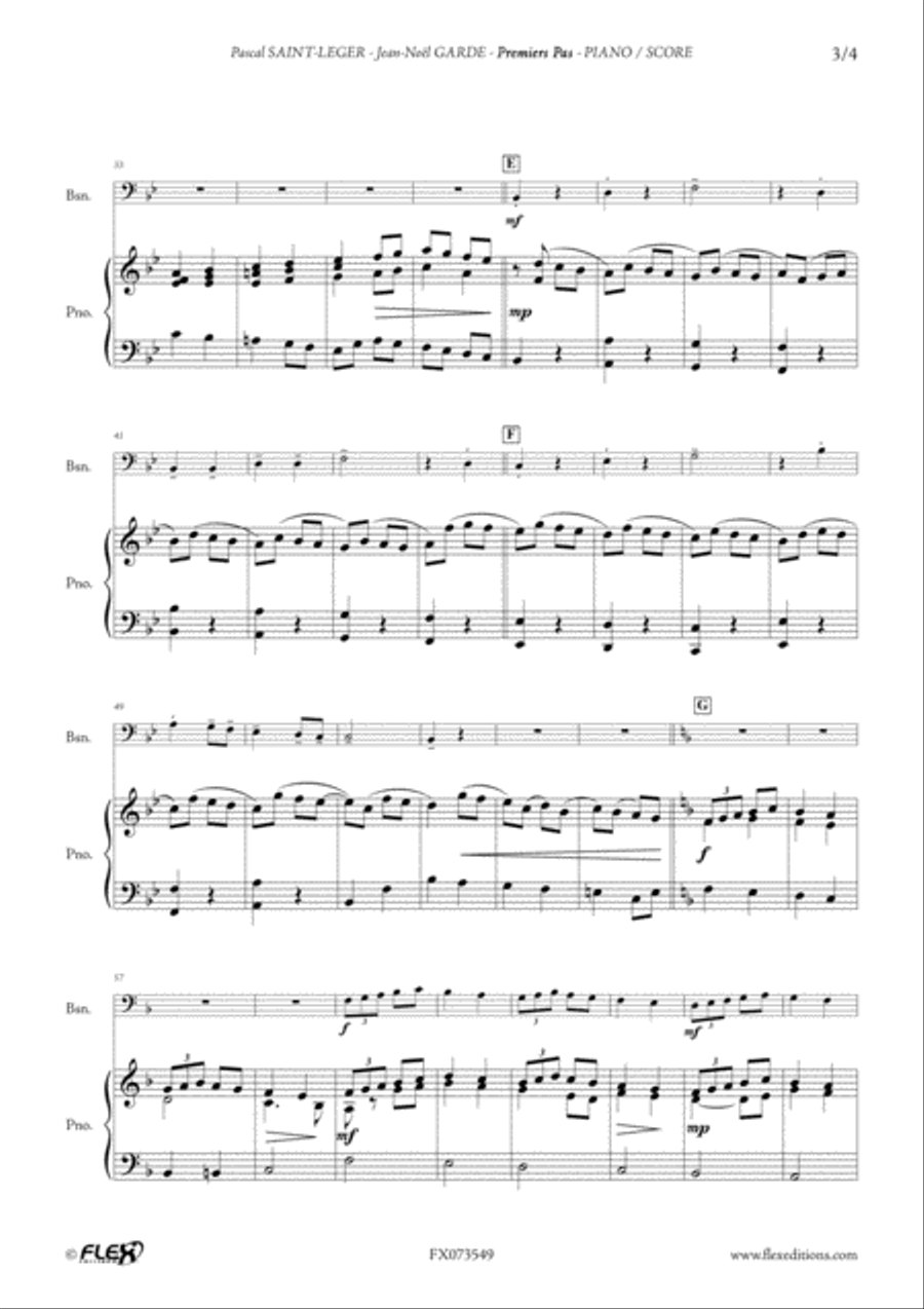 Premiers Pas Bassoon scores gallery preview page 3