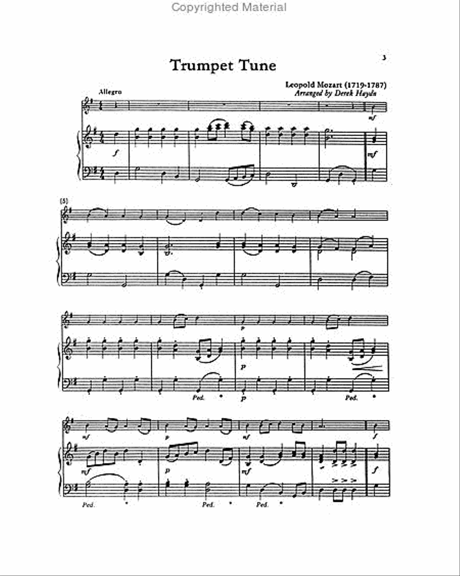 Belwin Master Solos (Trumpet), Volume 1 Cornet scores gallery preview page 2