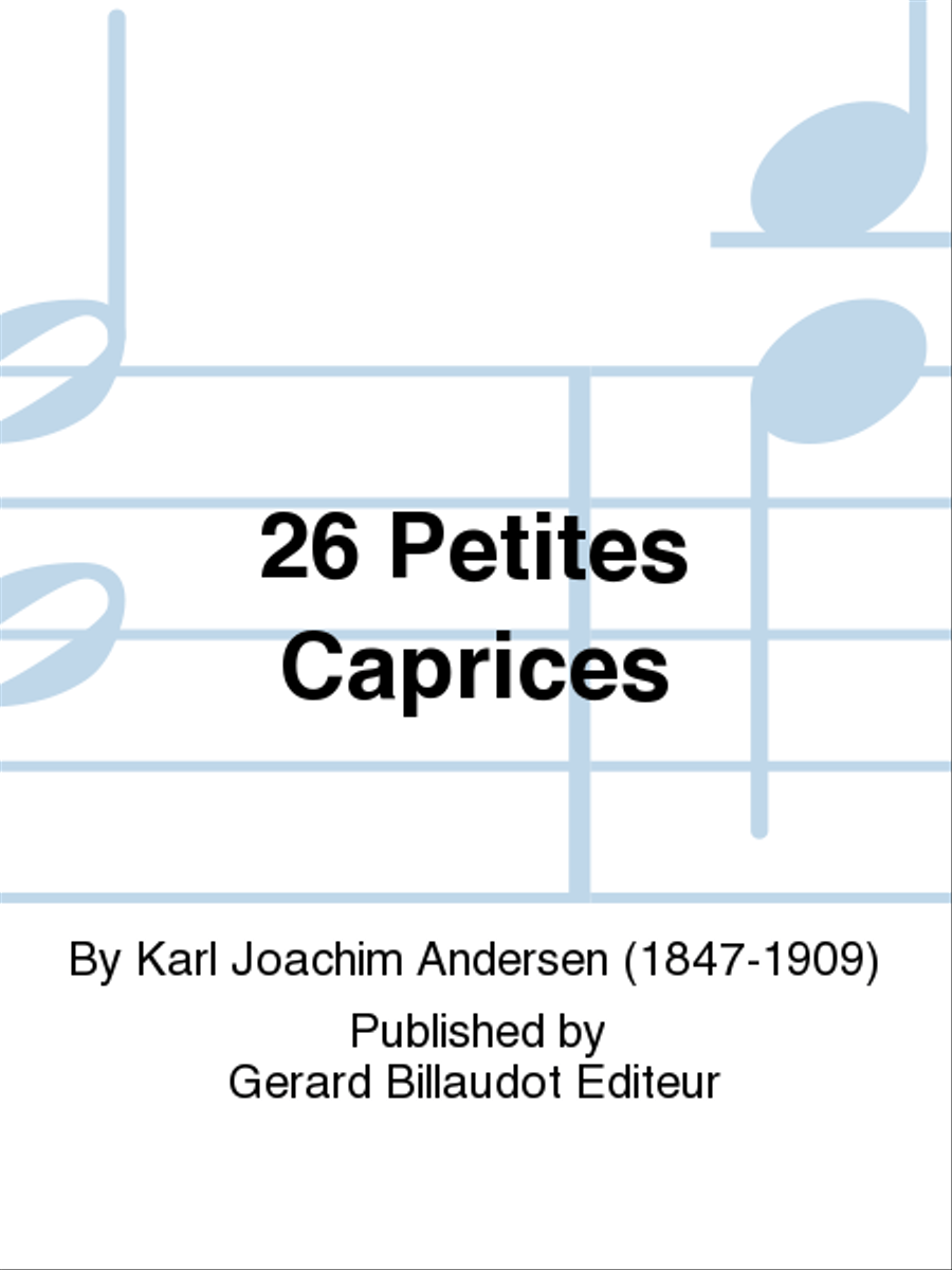 26 Petites Caprices Flute scores gallery preview page 1