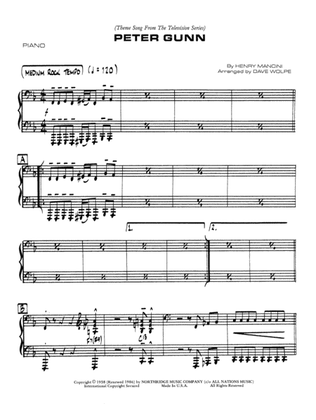 Peter Gunn: Piano Accompaniment