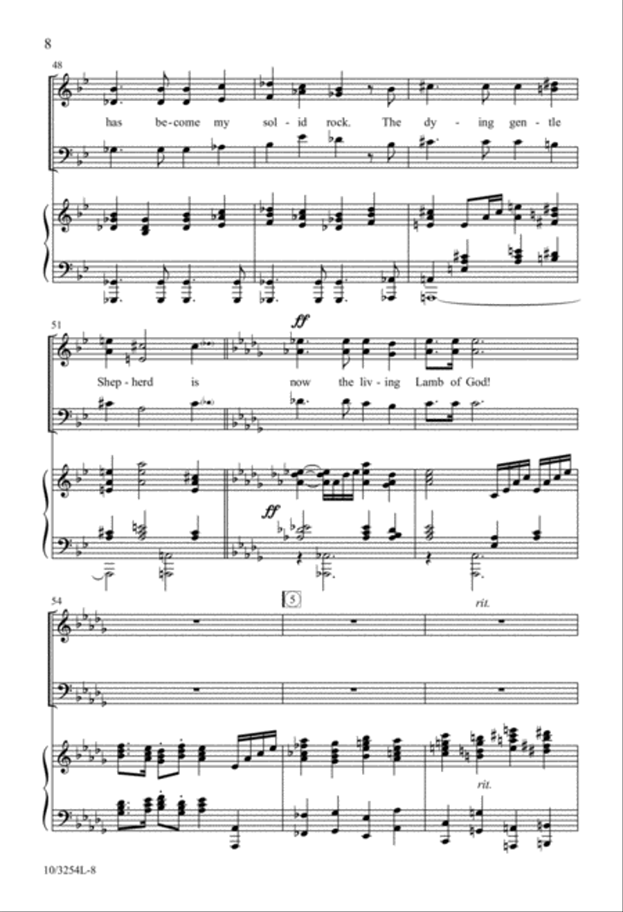 Living Lamb of God! Living Lamb of God! 3-Part scores gallery preview page 8
