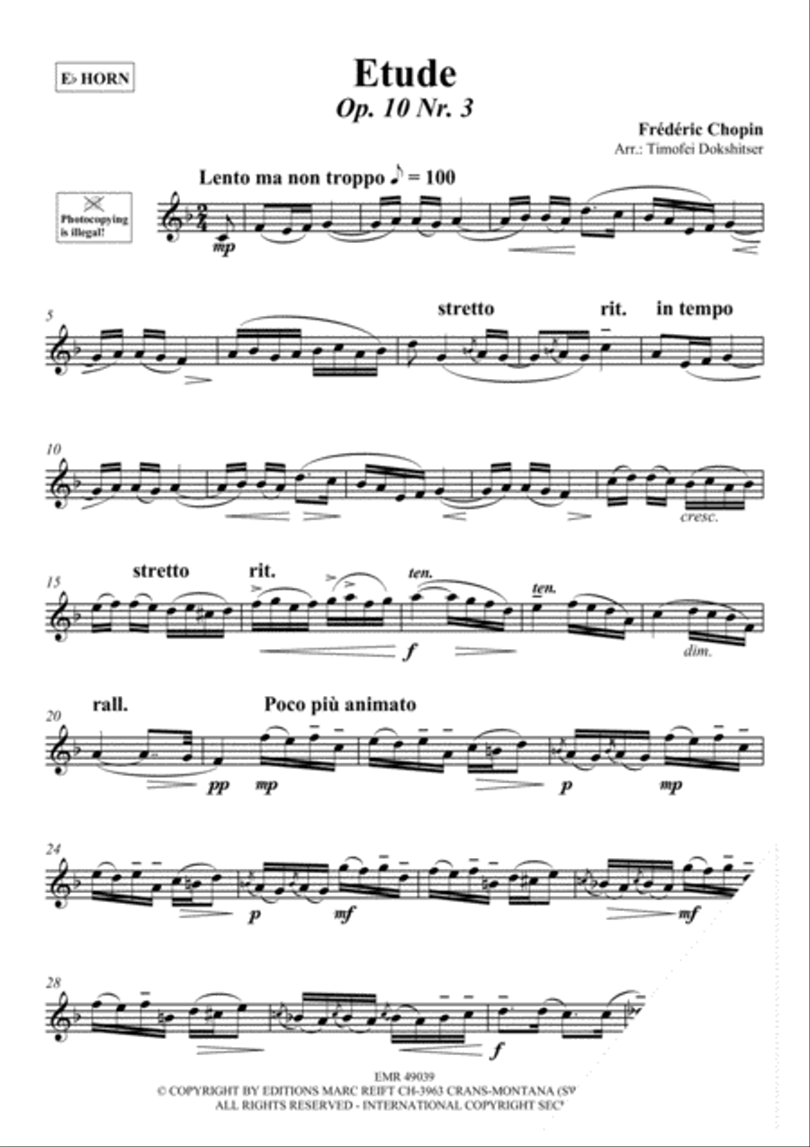 Etude Horn scores gallery preview page 3