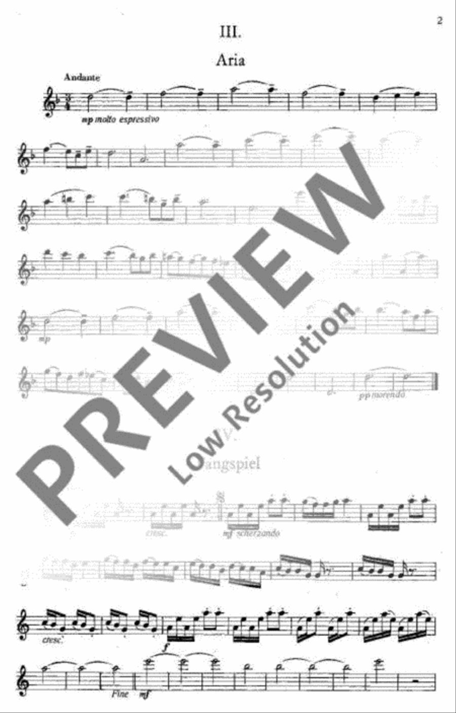 Little Suite Violin scores gallery preview page 3