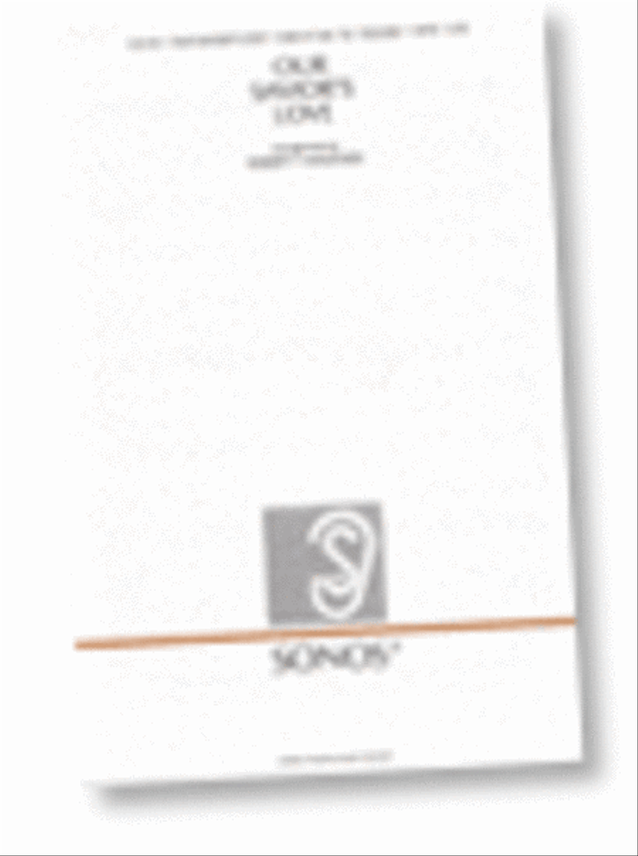 Book cover for Our Savior's Love