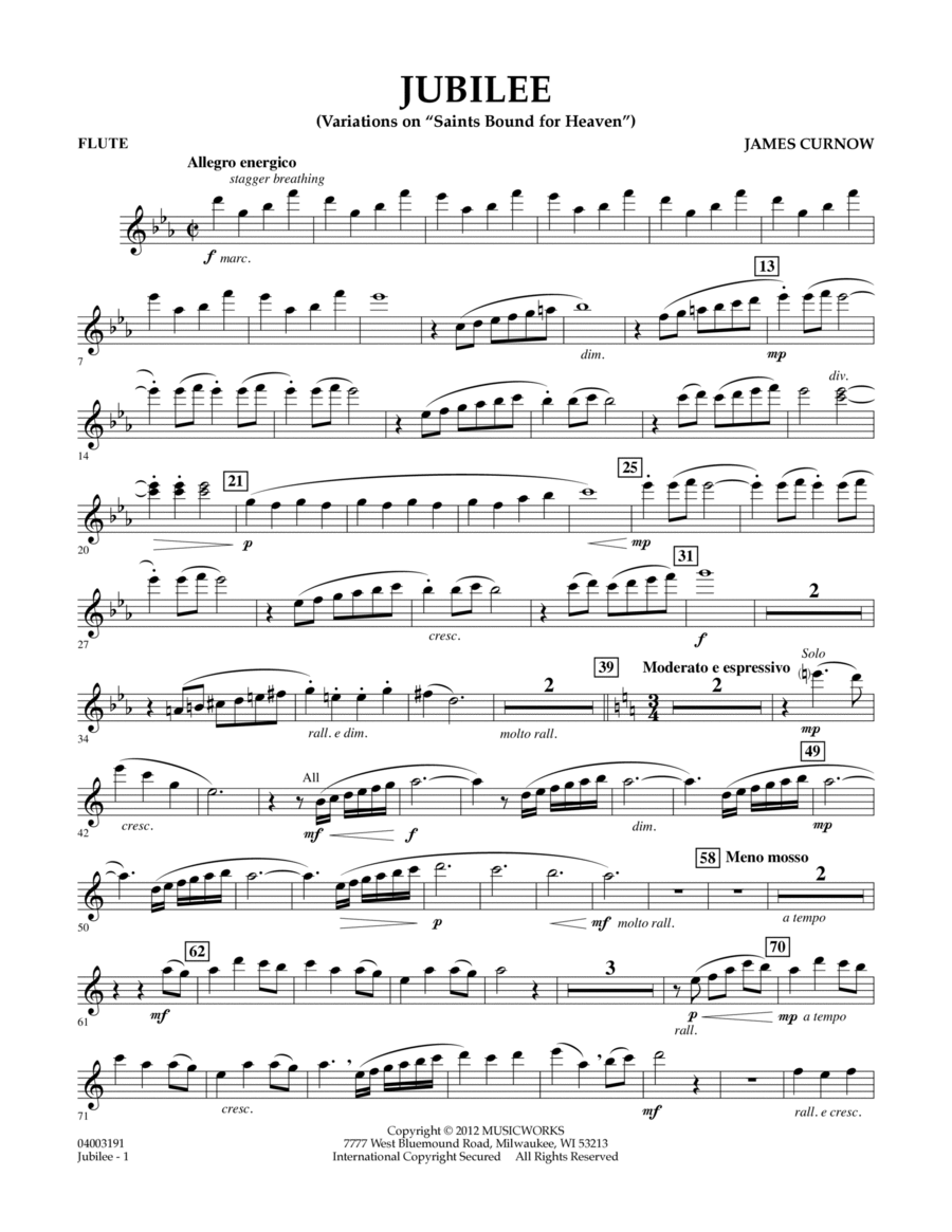 Jubilee (Variations On 