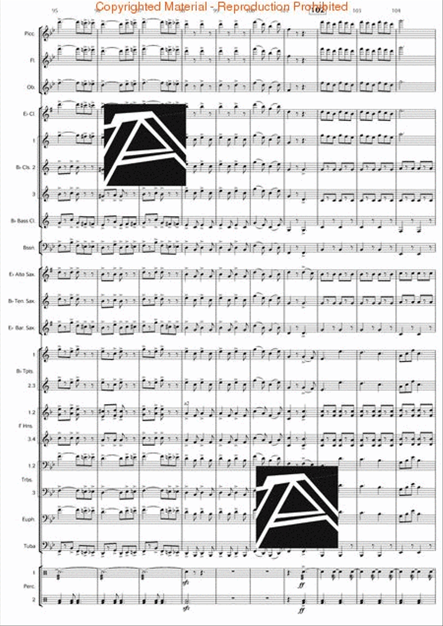 The Wind in the Willows Concert Band scores gallery preview page 12