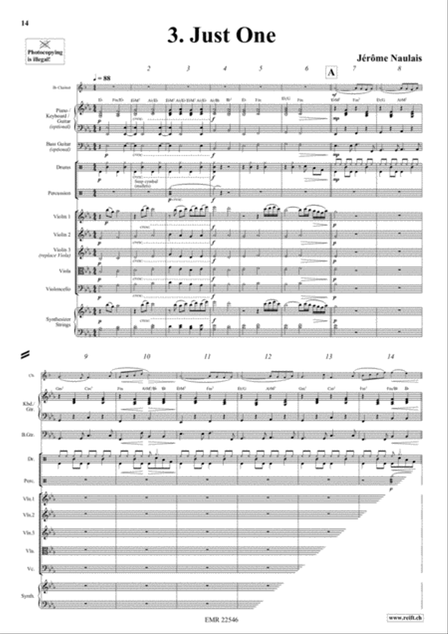 Play With Your Band Volume 3 Clarinet scores gallery preview page 5