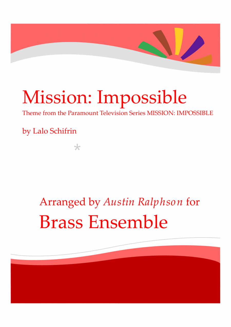 Mission: Impossible Theme from the Paramount Television Series MISSION: IMPOSSIBLE Horn scores gallery preview page 1
